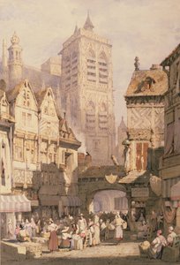 Abbeville by Samuel Prout